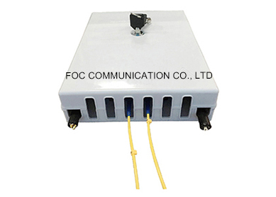 Outdoor Fiber Optic Termination Box Enclosure 24 Fiber For Telecommunication Networks
