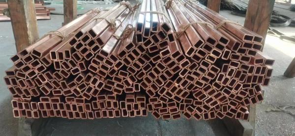 ASTM DIN GB Tisco Pure Copper Pipe 19mm Brass Tube