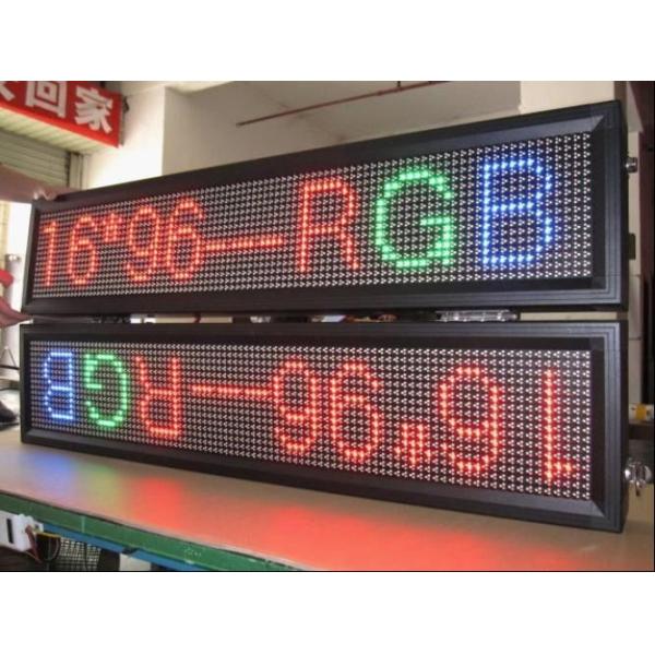 4200nit 1200Hz ISO Multicolor Scrolling LED Signs