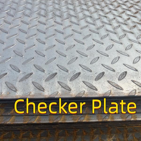 Checker Chequered Plate CHKPL-10x 1219 x 2438 mm Thickness10mm Material Grade ASTM A36