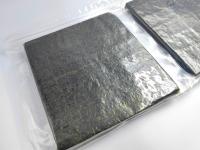 Sushi Nori: Grillé, vert foncé, feuilles d'algues, idéal pour les collations inspirées du sushi