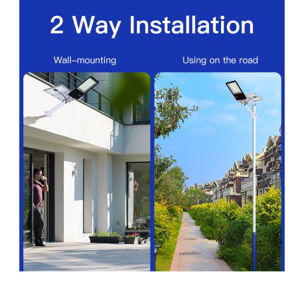 80 Ra 50w 100w 150w Integrated Outdoor Road Lamp All In One Led Solar Street Light Waterproof