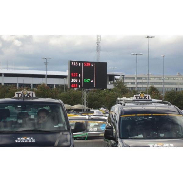 Класс предохранения от знака IP65 СИД переменных nits сообщения 12400 паркуя