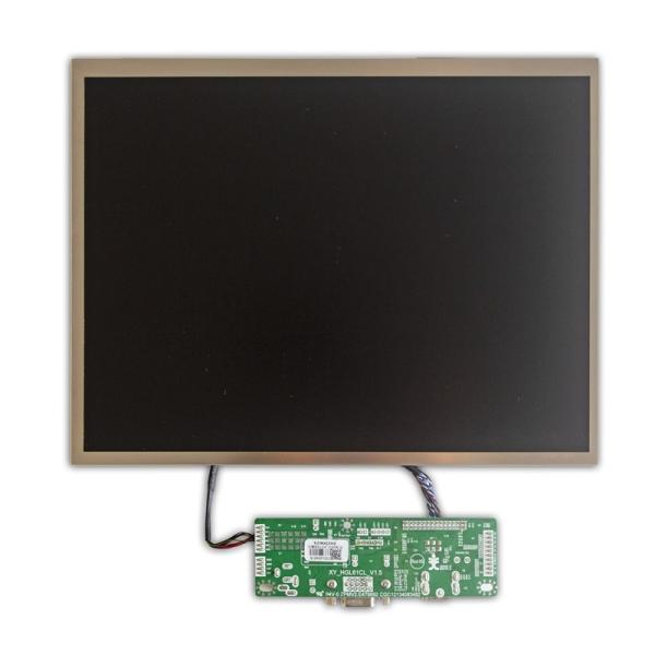 12.1 Inch Display 900:1 1024x768 Display 650 Cd/M2 LVDS Interface