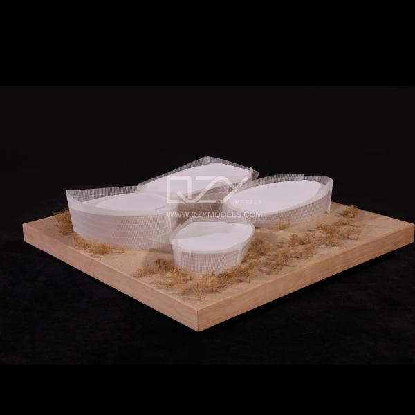 1/100 Congress Hall Museum Model