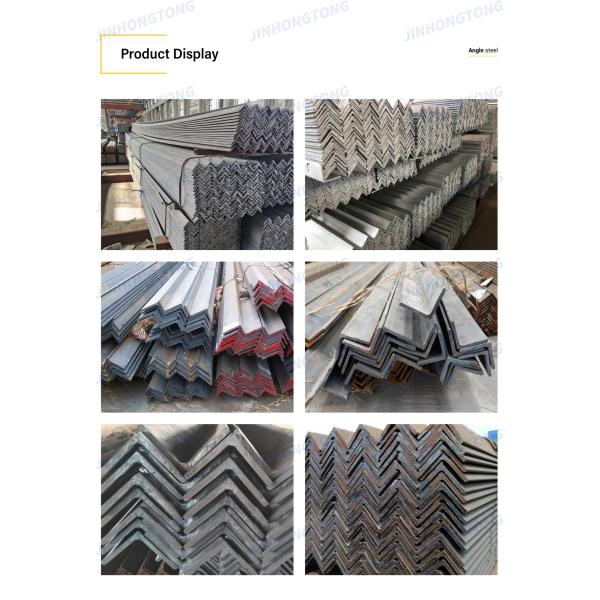 Angle Steel Astm A36 A53 Q235 Q345 Carbon Equal Angle Steel Galvanized Iron L Shape Mild Steel Angle Bar