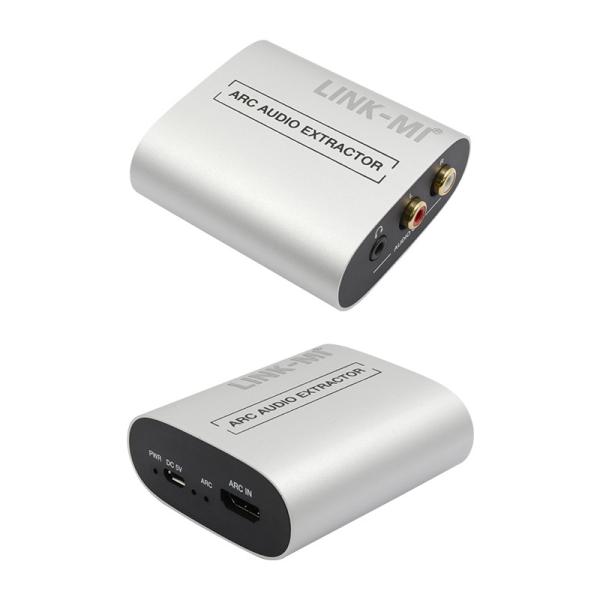 1.4 HDMI ARC Audio Extractor Hdmi Splitter Audio Extractor 4k For Audio Receiver Amplifier