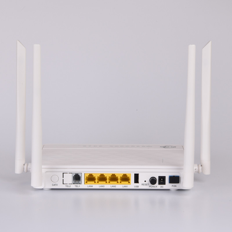 Диапазон EPON GPON ONU OLT 2.4GHZ 5GHZ 4GE WIFI двойной
