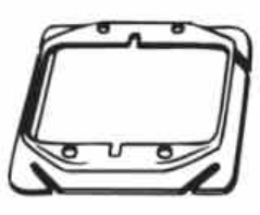 Стальной квадрат крышек коробки выхода 4inch Electrcial металлический с нокдауном 1/2»
