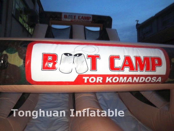 Custom Land Inflatable Obstacle Course Multi Style Challenge Run Equipment for Parks Schools Corporate Events Outdoor Activities and Rental Operations
