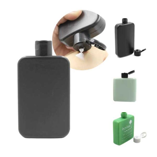 бутылка масла плоского солнцезащитного крема 150ml загорая пластиковая для сливк стороны Skincare