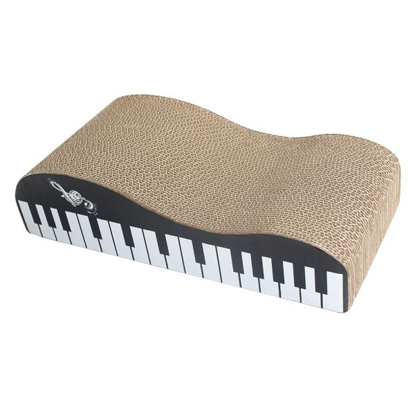 Corrugated Paper Piano Pet Bed Cushion Corrugated Pet Cat Scratcher Board