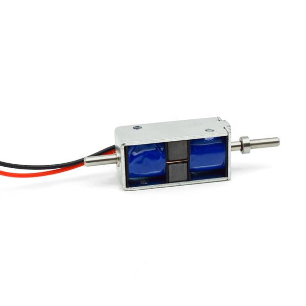 KS0735 Miniature Dc 12v Linear 24 Volt Bistable Latching Solenoid