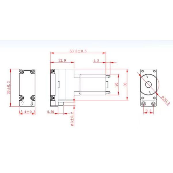 Medical Industry 3v Gear Motor 1.5W Gear Reduction Electric Motor For Beauty Equipment