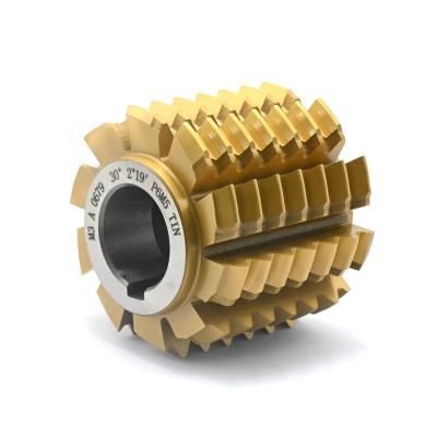 Finishing involute spline hob type 2 (round top ot teeth) M3 A 80x71x32 30° (2°