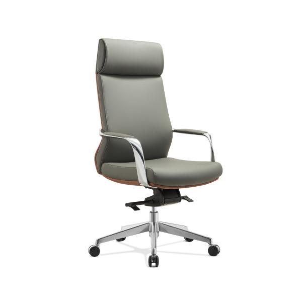 Классическая современная кожа Исполнительный стул