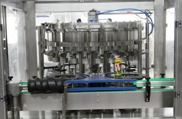 40 Heads 24000CPH Aluminum Can Filling Machine 9.7KW Tin Filling Machine