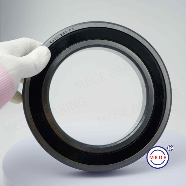 6022 Endurable Deep Groove Ball Bearings 110mm*170mm*28mm OEM Electric Motor Machine