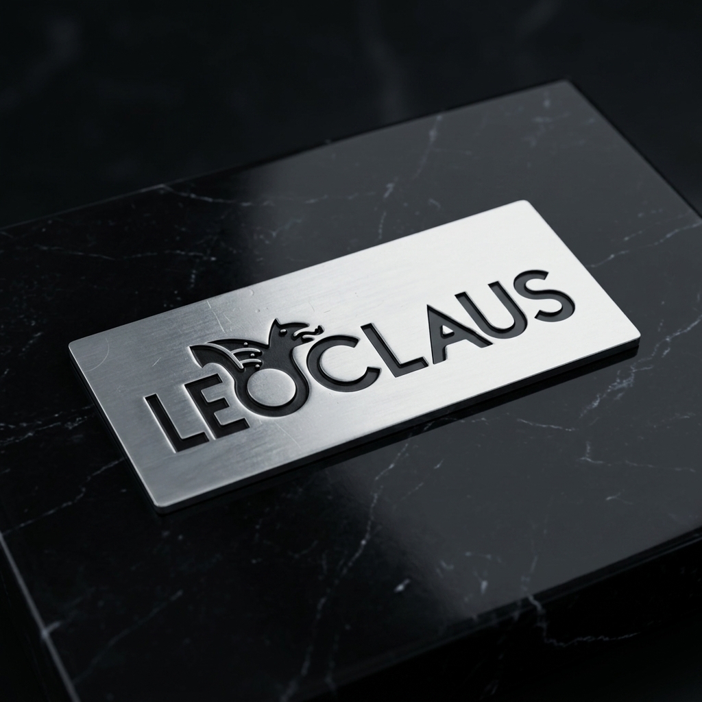 Custom Oil Press Thick Aluminum Label Polish Anodized Bright Silver Metal Nameplate with Adhesive