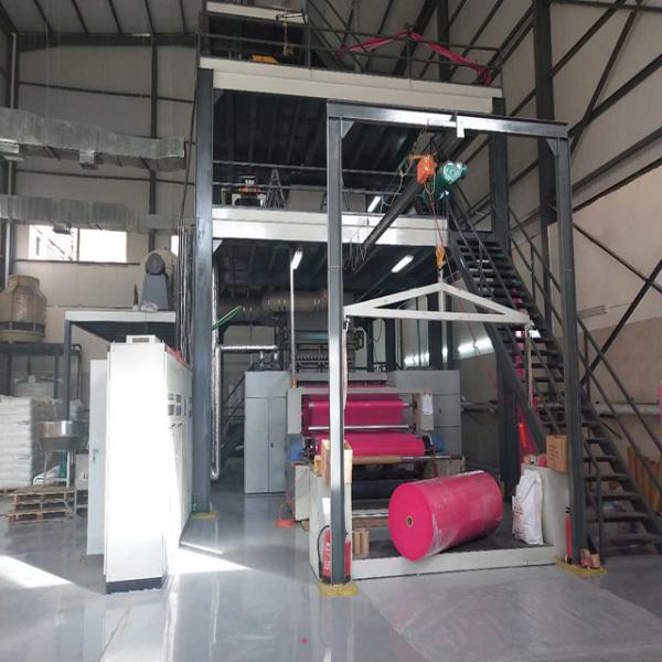 AL -3200mm Single S Non Woven Bags Manufacturing Machine Long Life Use Time