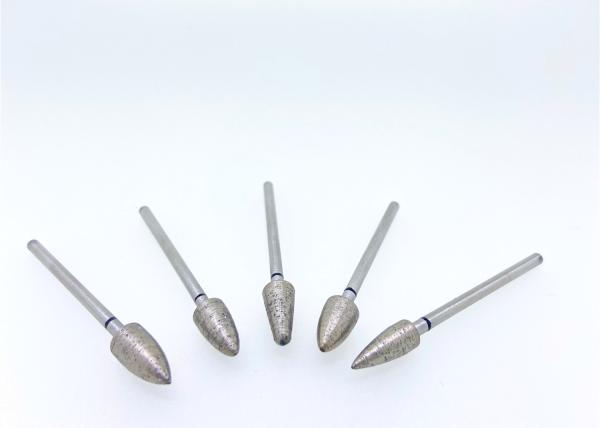 Metal Grinding Polishing Sintered Diamond Bur Flat End Bullet Shape Plaster Cutting Wheel