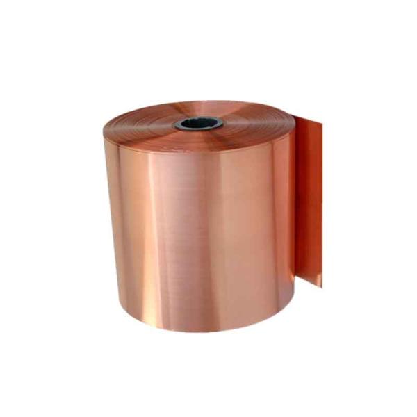 Thin Copper Foil Conductive Strip Roll for Industrial Lithium Batteries-Industrially Processed and Bending Cutting Services