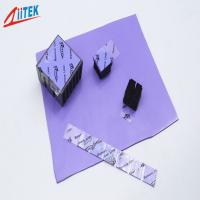 Pad térmico de silicona azul violeta de 2.5W para equipos electrónicos