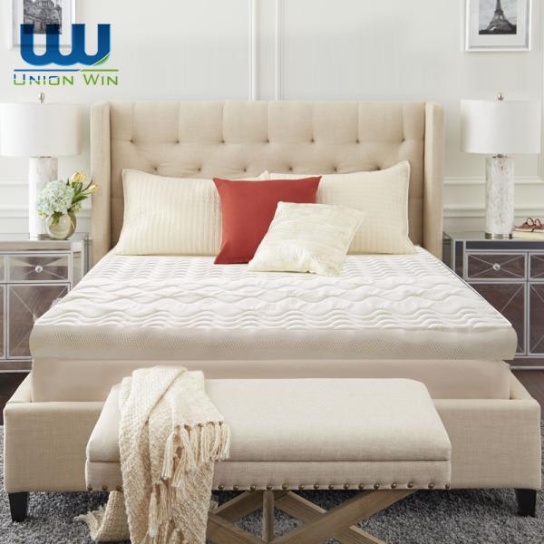 Customizable Push 4 Inch Memory Foam Topper Square And Foldable