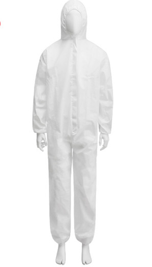 Insulating Disposable Protective Coverall , No Woven Disposable Isolation Gown