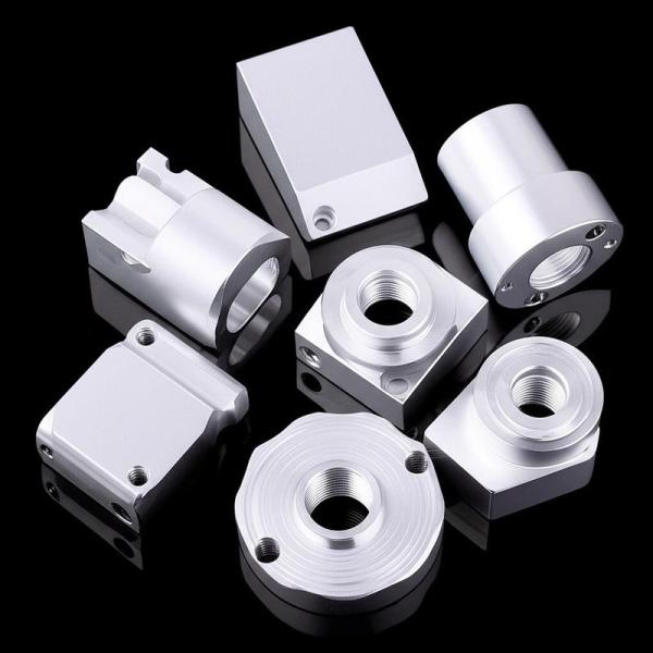 Partes de aluminio CNC de precisión anodizadas con tolerancia ± 0,01 mm