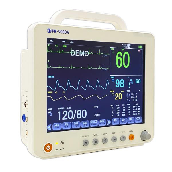 Rainbow Factory's Portable Cardiac Patient Monitor Multi-Parameter ICU Bedside Monitor