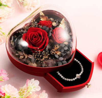 OEM Recycled 0.406kg Jewelry Gift Box Plastic 115×115×110mm packing box