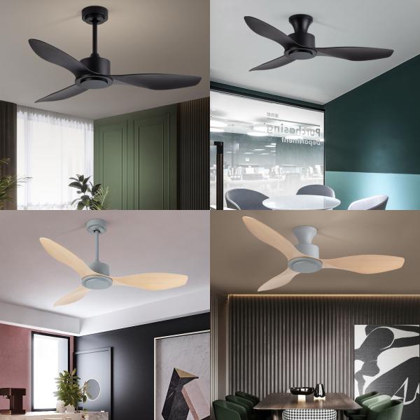 Manufacturer 110V/220V 48 Inches Modern Home Decorative Ceiling Fans