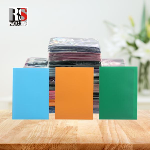 PP матовый прозрачный прозрачный игровые карты рукава пользовательские торговые карты