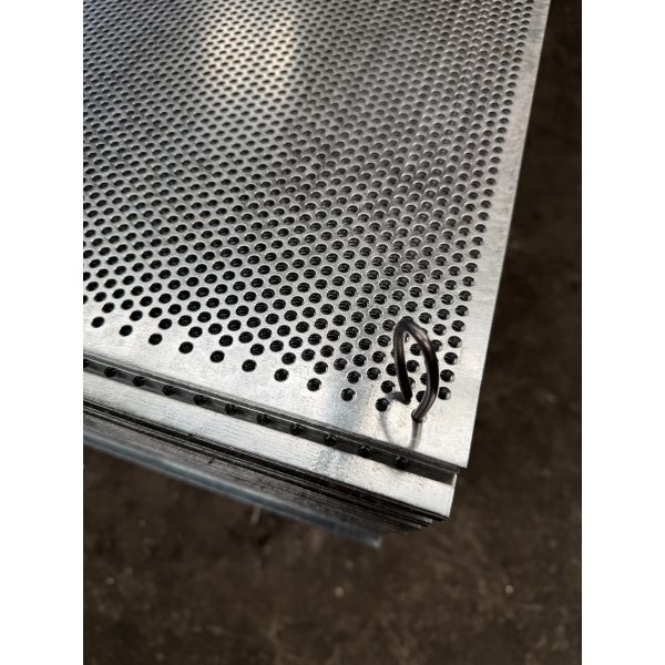 1.2mm Thick Perforated Steel Plate With 15mm Round Holes