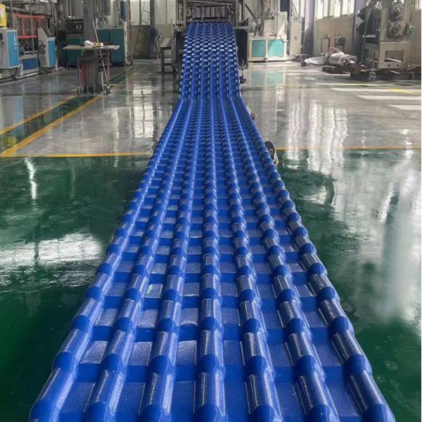 Spanish UPVC Roofing Tiles PVC Roof Sheets Colorful Plastic Roof Material For Factory High Strength UPVC Roofing Tiles