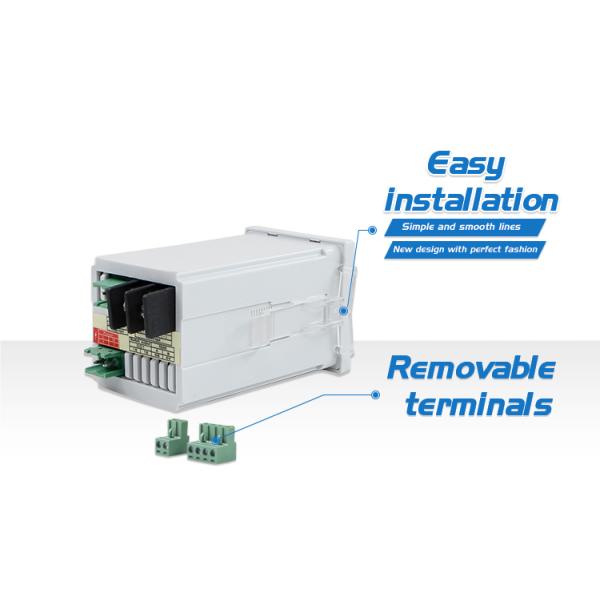 48*48mm mini Amp Volt Rpm High Voltage Digital Panel Mount Single Phase AC/DC multimeters