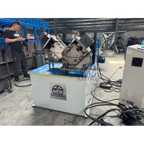 “Two In One 3.5in C Stud U Channel Roll Forming Machine US Standard Fully Automatic PLC Hydraulic Cutting Light Gauge Steel Framing Machine For American Construction”