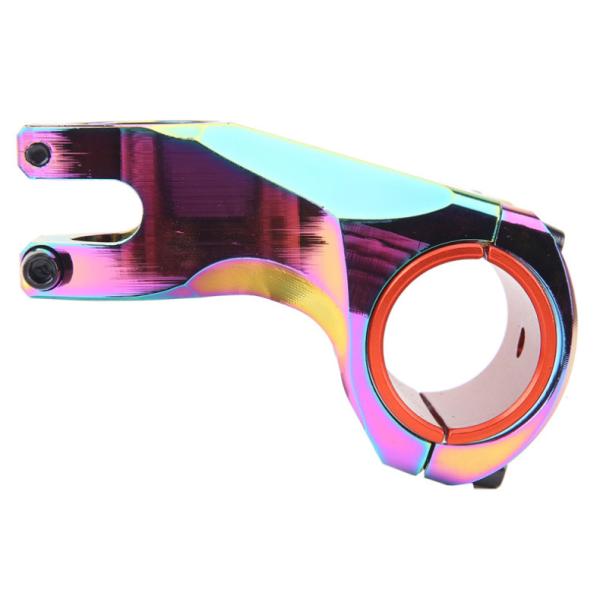 Red 2021 MTB Colorful Stem Alloy 31.8/35*70mm 17 degree for XC AM Road Bike Handlebar