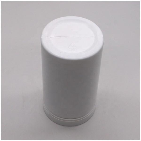 600mL 20oz PET Vazio HDPE Retas e redondas Plastic Powder Medicamento Containers com Chape de parafuso