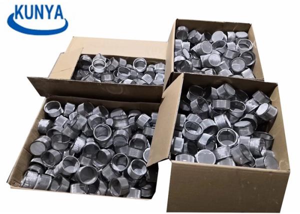 O aço da tubulação do disco de Crystal Smoke Tobacco Sintered Filter da abóbada anula 12mm