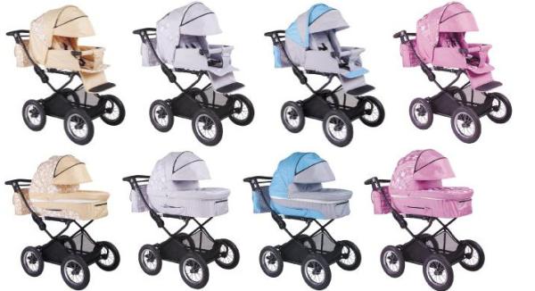 Deluxe baby stroller