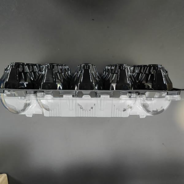 30 Hole Egg Carton Plastic Tray Customized With Egg Bottom And Lid Separated