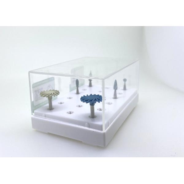 Abrasive Dental Polishing Kit / Diamond Finishing Bur RA Shank 10mm Diameter