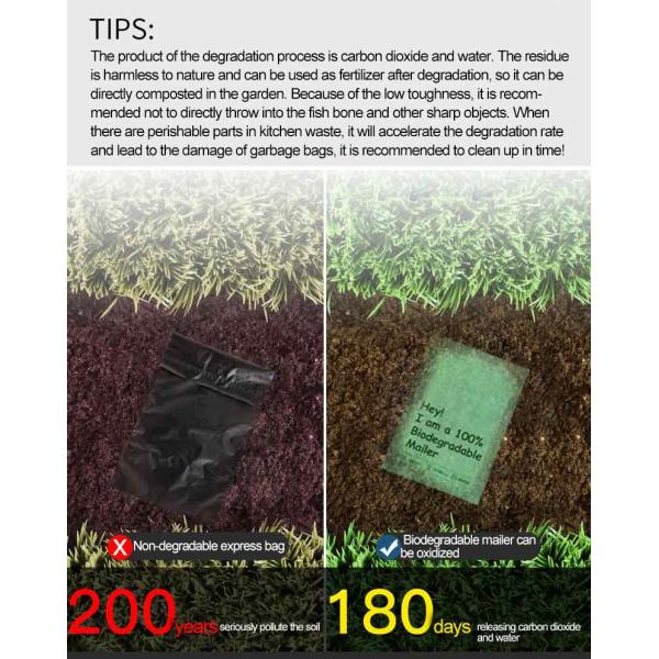 GDCX Cornstarch Mailers Biodegradable Packaging Polymailer Biodegrad Mail Bag Polymailer Mailing Bags Compostable Mailer Bag