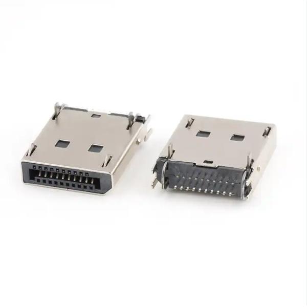 Позолоченный дисплейный порт DP мужской разъединитель для 1,6 мм PCB DP 20Pin мужской разъединитель
