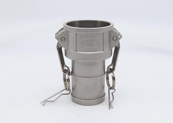 1/2 - 8 Hose Coupling Fittings Stainless Steel Quick Connect Hose Fittings Lightweight