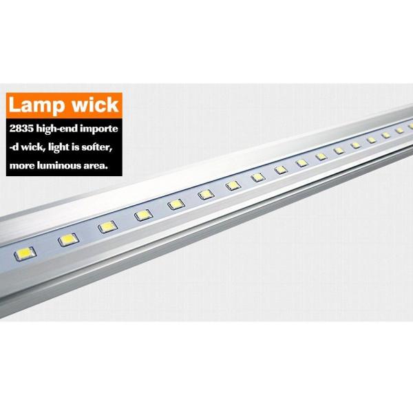 18W 1800lm LED Weatherproof Batten , Aluminum Cover Warm White LED Batten 600mm