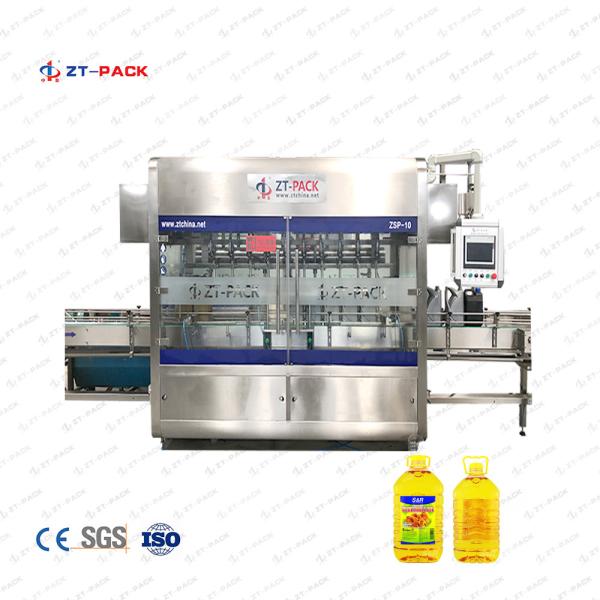 Garrafa de vidro plástica Olive Oil Filling Machine de garrafa do óleo do alimento do óleo de girassol do óleo de Edibel do medidor de fluxo