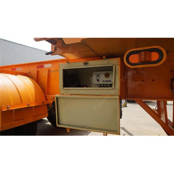 MQH37A 37 Ton Container Side Lifter Trailer Side Loader Truck Trailer  20ft 40ft